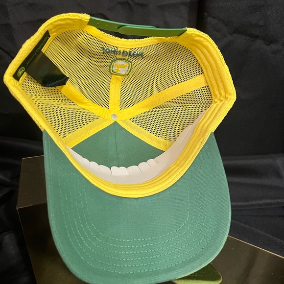 John Deere TriGreen Equipment Green and Yellow Cap NWT - Picture 6 of 9